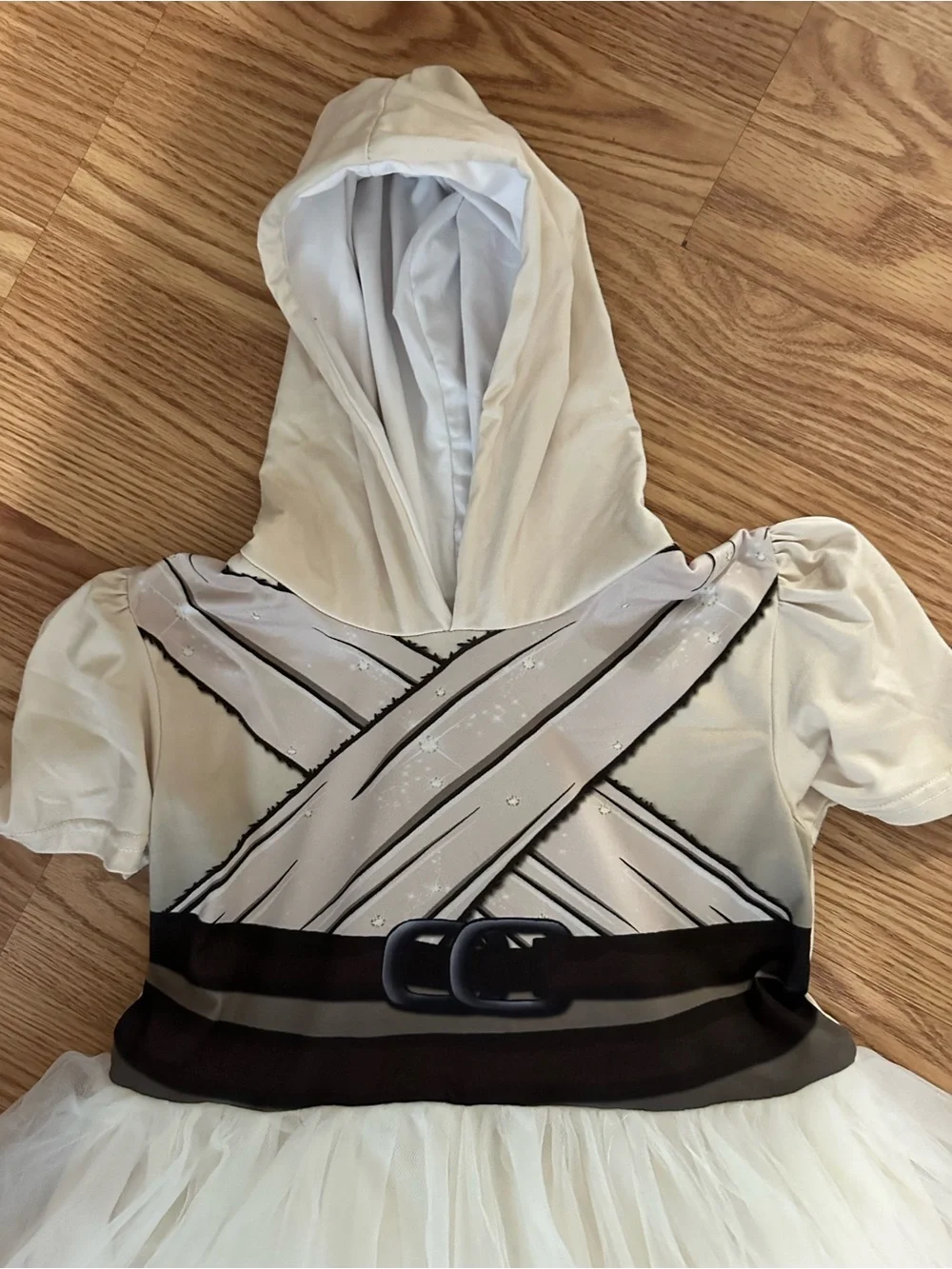 Rey Tulle Kids Costume Dress with Belt Detail